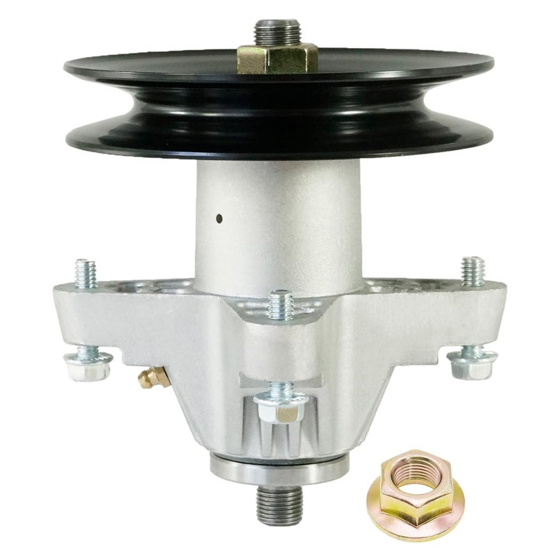 QP q&p 918-04125C Spindle Assembly Replace 112-0370 918-04126 11962 82-403 285-867 285-312 Fit Mower Deck i1050 with 4 BoIt Height 6 3/8"" - Image 1